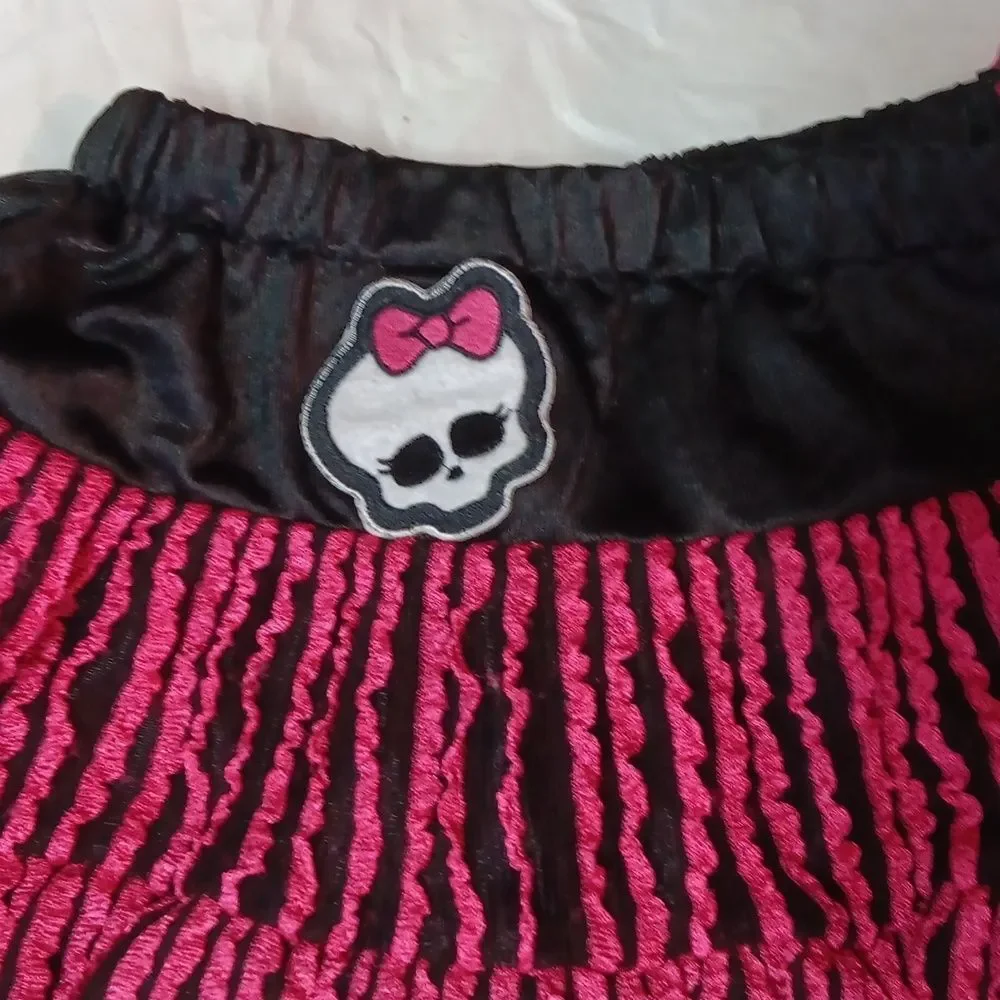 Monster High Pink and Black Costume Set One Size